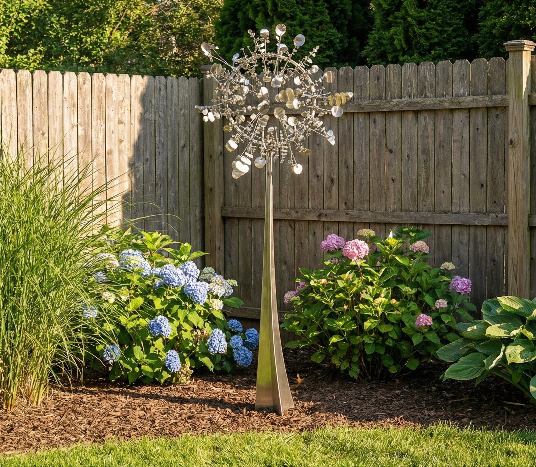 Mark Reilly Design 80-Inch Kinetic Wind Sculpture